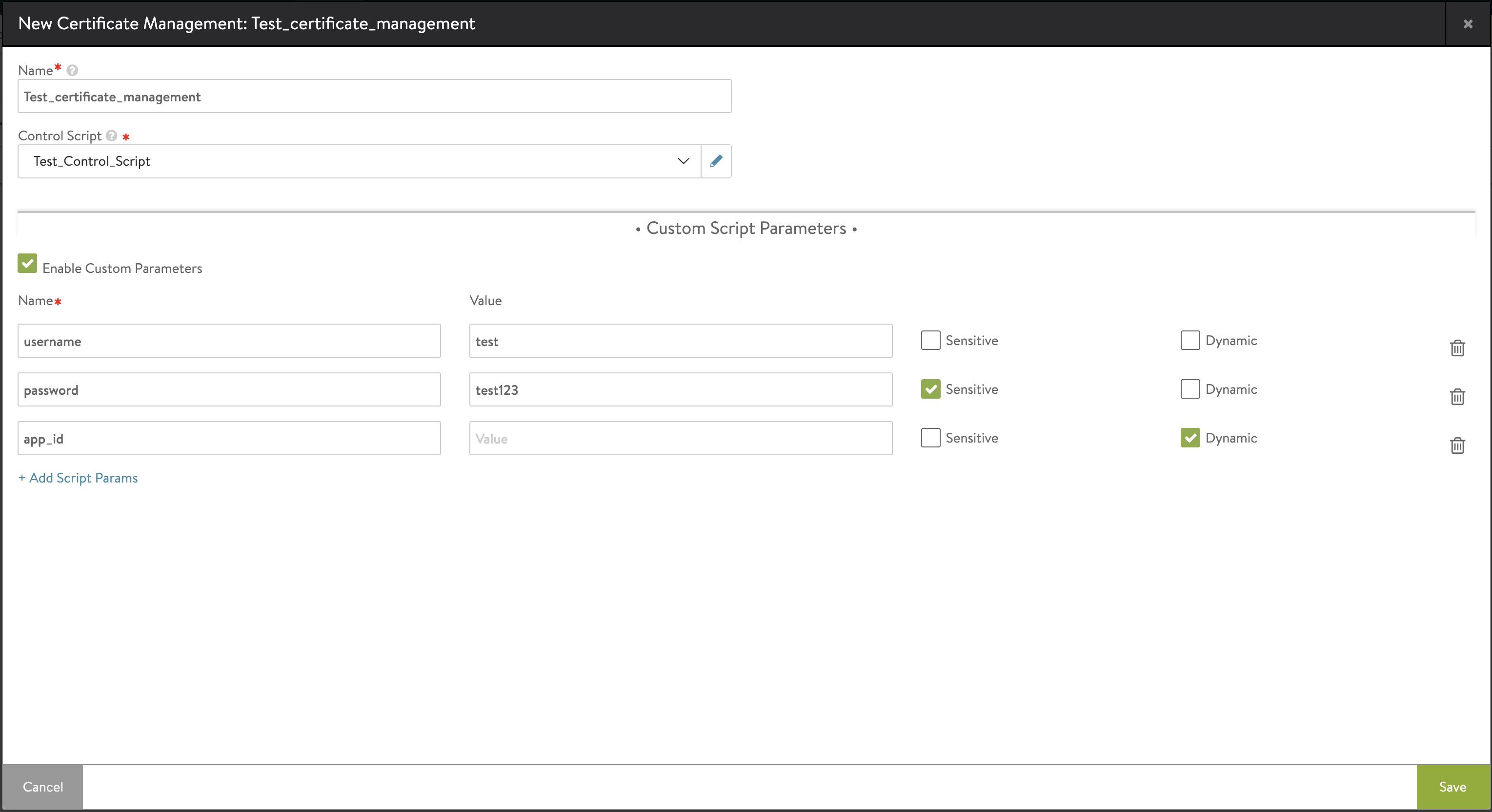 New Certificate Management