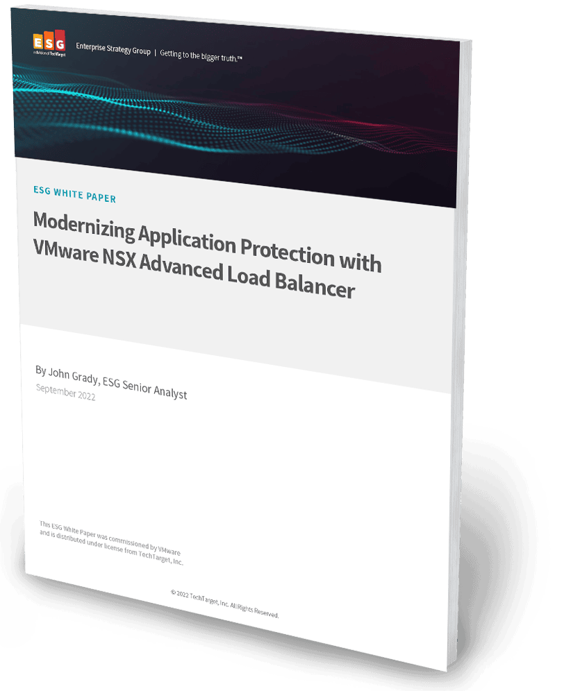 Modernizing Application Protection with VMware NSX Advanced Load Balancer